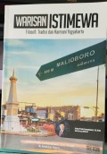 Warisan Istimewa; Filosofi, Tradisi dan Harmoni Yogyakarta