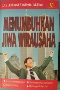 Menumbuhkan Jiwa Wirausaha