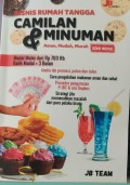 Bisnis Rumah Tangga Camilan & MInuman Aman, Mudah, Murah